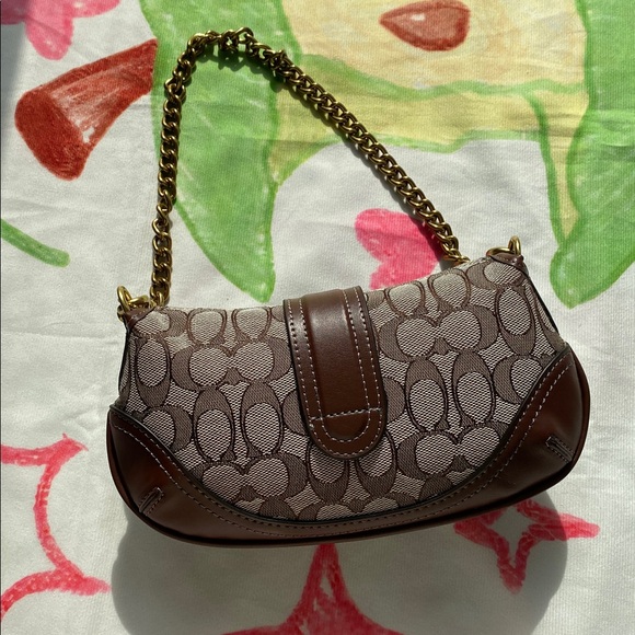 Coach Soho Iconic Monogram D-Ring Chain Bag - Picture 6 of 9